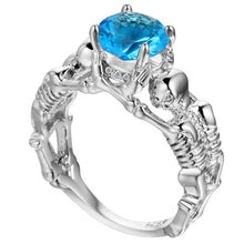 Load image into Gallery viewer, Ghost evil Skull Ring @InstaNightmare Edition