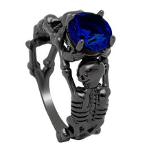 Load image into Gallery viewer, Ghost evil Skull Ring @InstaNightmare Edition