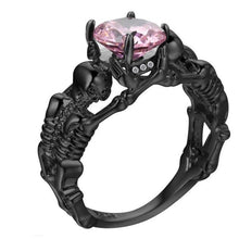 Load image into Gallery viewer, Ghost evil Skull Ring @InstaNightmare Edition