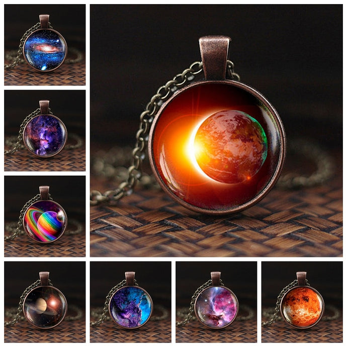 Galaxy Glass Pendant