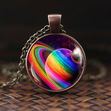 Load image into Gallery viewer, Galaxy Glass Pendant