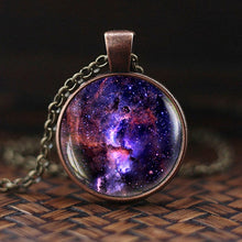 Load image into Gallery viewer, Galaxy Glass Pendant