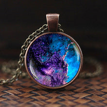 Load image into Gallery viewer, Galaxy Glass Pendant