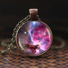 Load image into Gallery viewer, Galaxy Glass Pendant