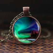 Load image into Gallery viewer, Galaxy Glass Pendant