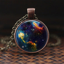 Load image into Gallery viewer, Galaxy Glass Pendant