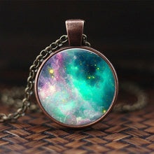 Load image into Gallery viewer, Galaxy Glass Pendant