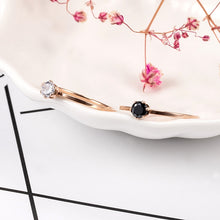 Load image into Gallery viewer, Titanium Steel Black Fashion Trendy Ring for Women